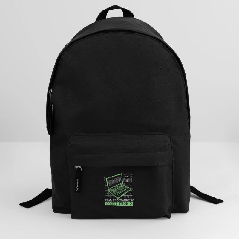 Real Programmers Count From 0 Developer Coder Rucksack