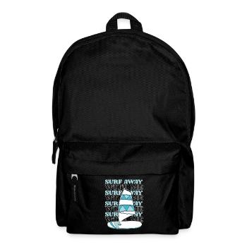 Surfez avec moi Surfer Surfer Sports nautiques - Sac à dos - noir - Devant