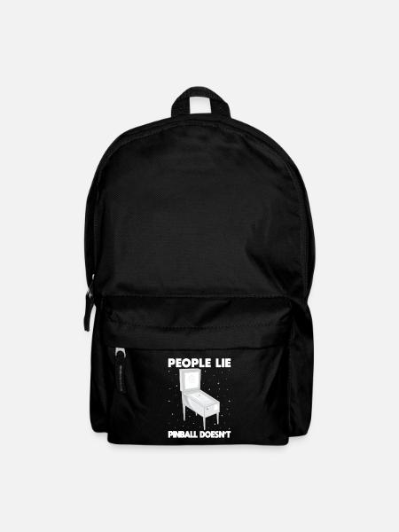 Les gens mentent Le flipper n’a pas l’idée de flipper GIft - Sac à dos - noir