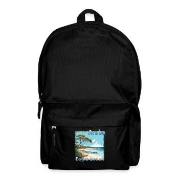 Summer Vibes in Aruba: Eagle Beach with a Grunge T - Rucksack - Schwarz - Vorne