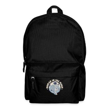 Femme dans la Lune Cosmonaute Vaisseau spatial Taikonaut - Sac à dos - noir - Devant