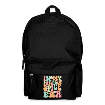 Groovy à l’époque de mes épices à la citrouille - Sac à dos - noir - Devant