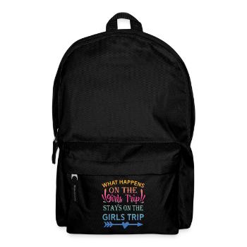 Que se passe-t-il lors du voyage des filles - Sac à dos - noir - Devant