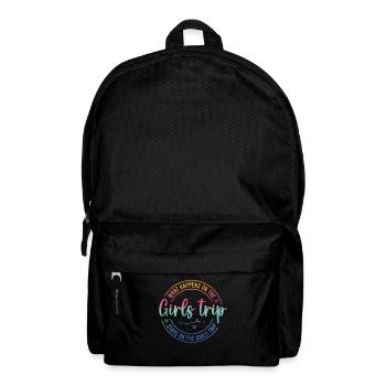 Que se passe-t-il lors du voyage des filles - Sac à dos - noir - Devant