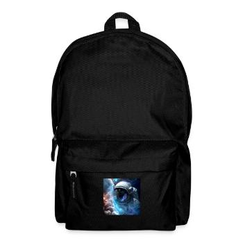 Spaceship, Taikonaut, Cosmonaut, Spaceman - Backpack - black - Front
