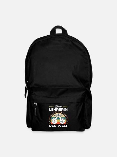 Beste lehrerin der Welt - Rucksack - Schwarz