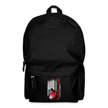 Soudeur USA Flag Patriot Welding - Sac à dos - noir - Devant