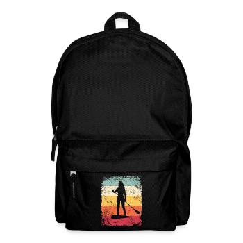 Stand Up Paddling Stand Up Board Sup - Backpack - black - Front