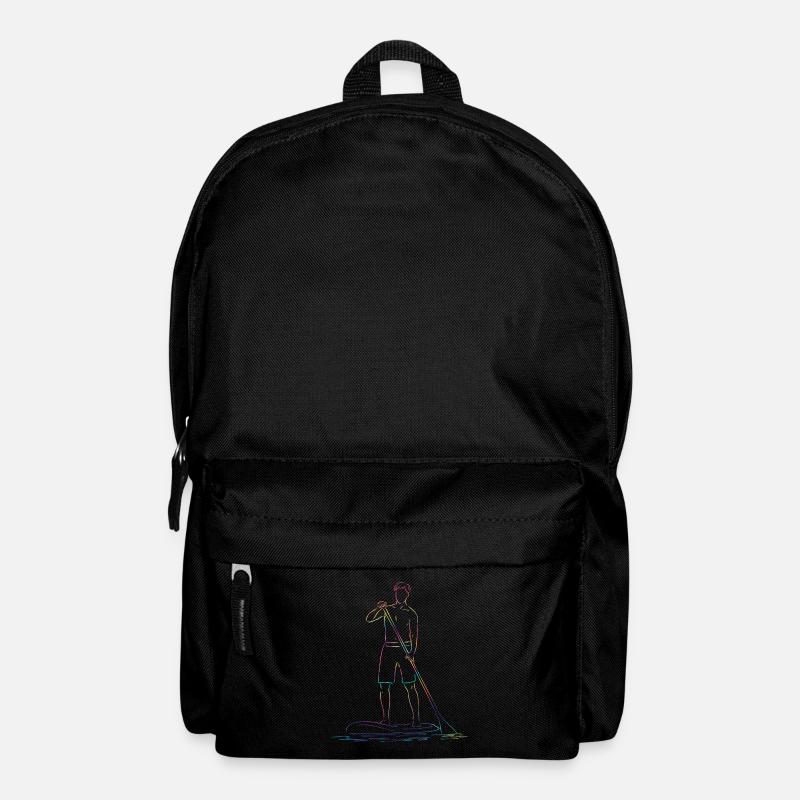 Stand Up Paddling Stand Up Board Sup - Backpack - black