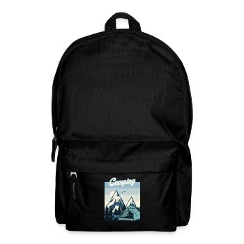 Tentes de camping Glamping Camping-car - Sac à dos - noir - Devant