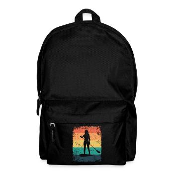 Stand Up Paddling Stand Up Board Sup - Backpack - black - Front