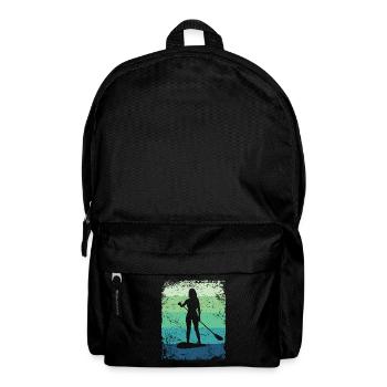 Stand Up Paddling Stand Up Board Sup - Backpack - black - Front