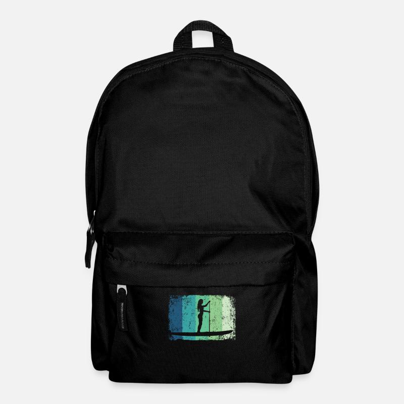 Stand Up Paddling Stand Up Board Sup - Rucksack - Schwarz
