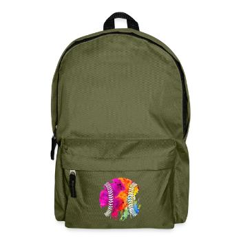 BASEBALLSPIELER BASEBALL - Rucksack - Olivgrün - Vorne
