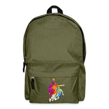BASKETBALL PLAYERS - Backpack - olive green - Front