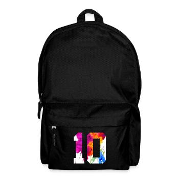 NUMMER 10 JAHRE ALT 10. GEBURTSTAG - Rucksack - Schwarz - Vorne