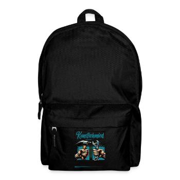 Kunstschmied Beruf mit lustigen Spruch - Rucksack - Schwarz - Vorne