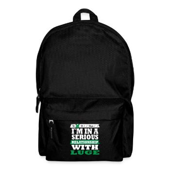Mensonge Ma relation sérieuse drôle - Sac à dos - noir - Devant