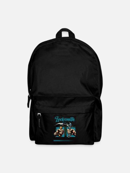 Locksmith Beruf Spruch Arbeiter - Rucksack - Schwarz