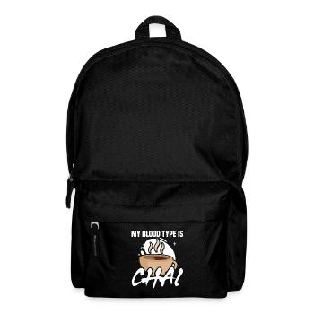 Mon groupe sanguin est chai - Sac à dos - noir - Devant