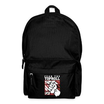 Fear The Toproll Bras de techniques de lutte à mains nues - Sac à dos - noir - Devant
