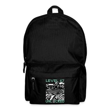 Birthday Level 67 Unlocked Gaming & Gamer - Backpack - black - Front