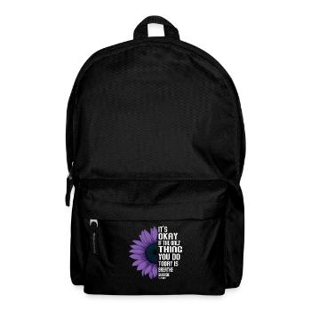 Suicide Prevention Awareness - Backpack - black - Front