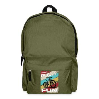 Mountainbike I have fully fun MTB - Rucksack - Olivgrün - Vorne