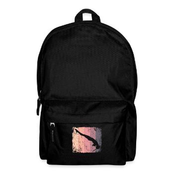 Diving, Artistic Jumping, Synchronized Diving - Backpack - black - Front