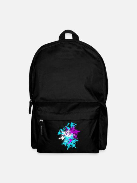 skifahren skifahrer - Rucksack - Schwarz