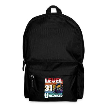 Gaming Birthday Level 31 Unlocked Gamer - Backpack - black - Front
