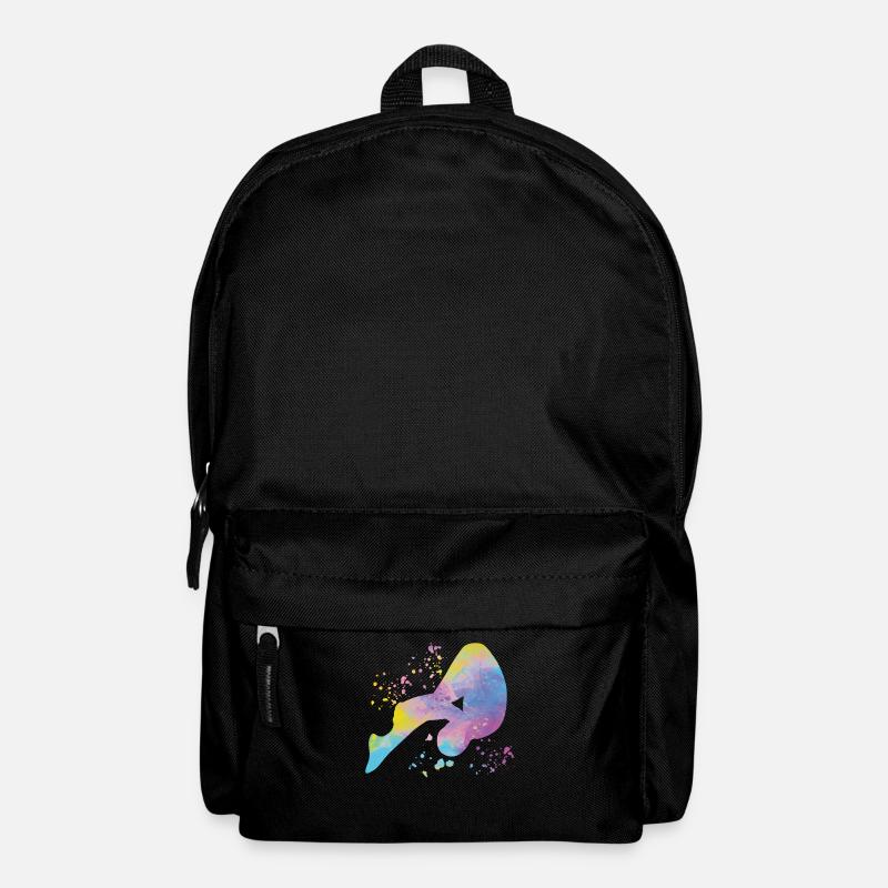 Turmspringen Synchronspringen Kunstspringen - Rucksack - Schwarz