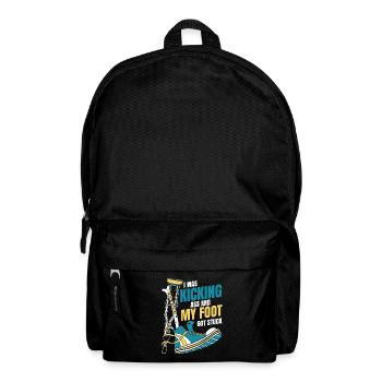 J’avais botté le cul os cassé os cassé os du doigt - Sac à dos - noir - Devant
