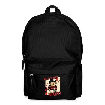 Well Played Gravity Broken Bone Broken Finger - Backpack - black - Front