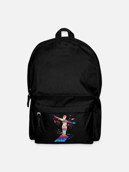 Turmspringen Synchronspringen Kunstspringen - Rucksack - Schwarz