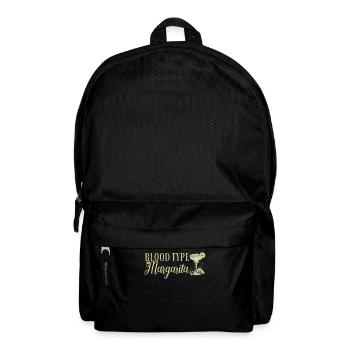 Blood Type Margarita Tequila Bachelor Party - Backpack - black - Front