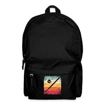 Wiffleball Club Retro Pickleball Team - Backpack - black - Front