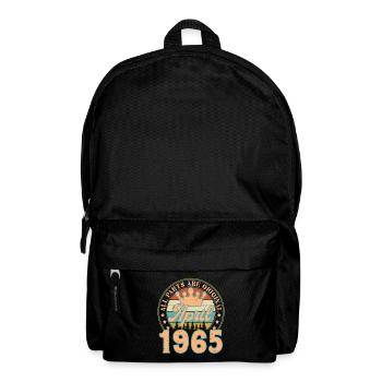 April 1965. April 1965 April Birthday Gift - Backpack - black - Front