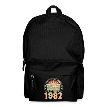 April 1982. April 1982 Birthday Gift April - Backpack - black - Front