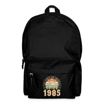 Avril 1985. Cadeau d’anniversaire avril 1985 April - Sac à dos - noir - Devant