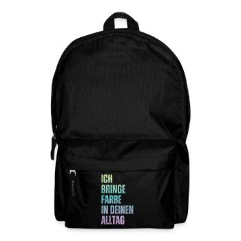 I Bring Paint Painter Dad Varnisher - Backpack - black - Front