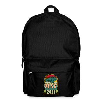 Mai 2021, Mai 2021, Mai 2021 Geburtstagsgeschenk. - Rucksack - Schwarz - Vorne