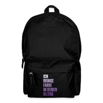 I Bring Paint Painter Dad Varnisher - Backpack - black - Front
