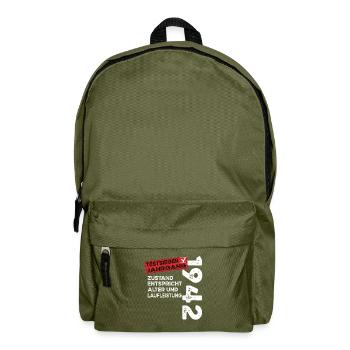 82 Jahre Geburtstag Testsieger Jahrgang 1942 - Rucksack - Olivgrün - Vorne