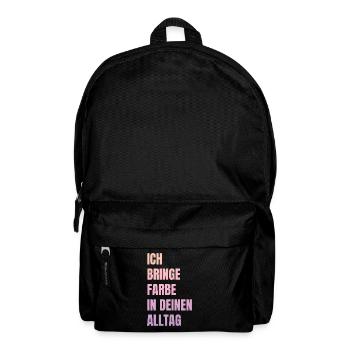 I Bring Paint Painter Dad Varnisher - Backpack - black - Front