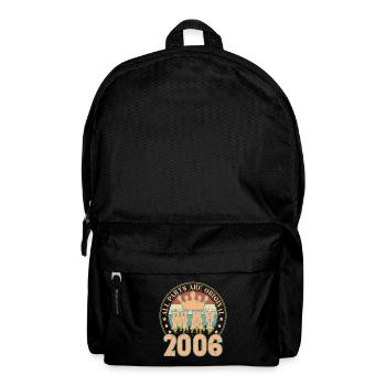 May 2006. May 2006 Birthday Gift. May 2006 - Backpack - black - Front