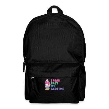 I read unicorn after bedtime - Backpack - black - Front