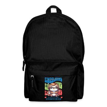 Only child I'm going to be a proud sister - Backpack - black - Front