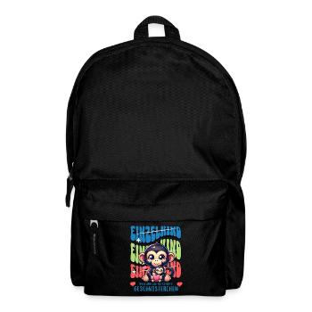 Only child I'm going to be a proud sister - Backpack - black - Front