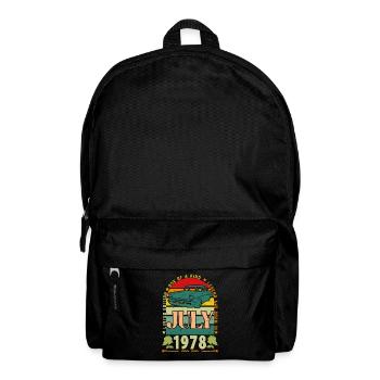 July 1978 birthday gift. July 1978. - Backpack - black - Front